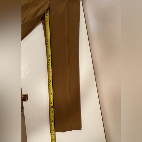 Prada Double Belt Trousers - Vintage, Authentic - Beige Size eu 38 - Picture 10 of 15